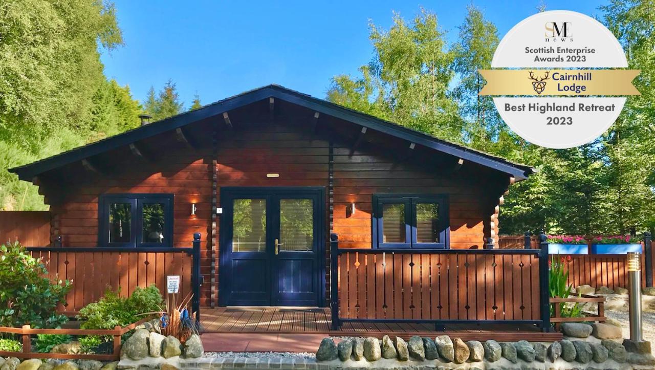 Cairnhill Lodge - Award-Winning Luxury Highland Retreat 布莱尔高里 外观 照片