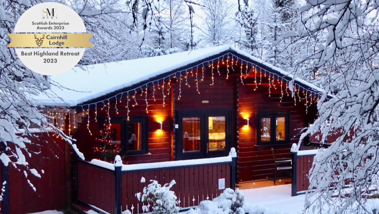 Cairnhill Lodge - Award-Winning Luxury Highland Retreat 布莱尔高里 外观 照片