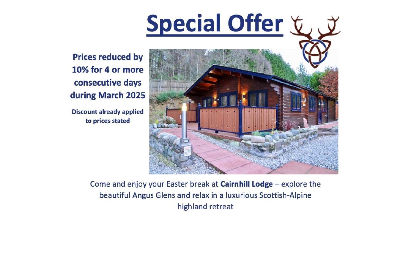 Cairnhill Lodge - Award-Winning Luxury Highland Retreat 布莱尔高里 外观 照片